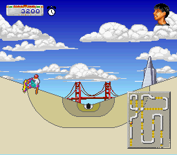 California Games II (USA) In game screenshot